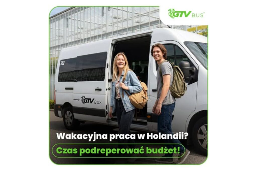 Ludzie na tle białego busa